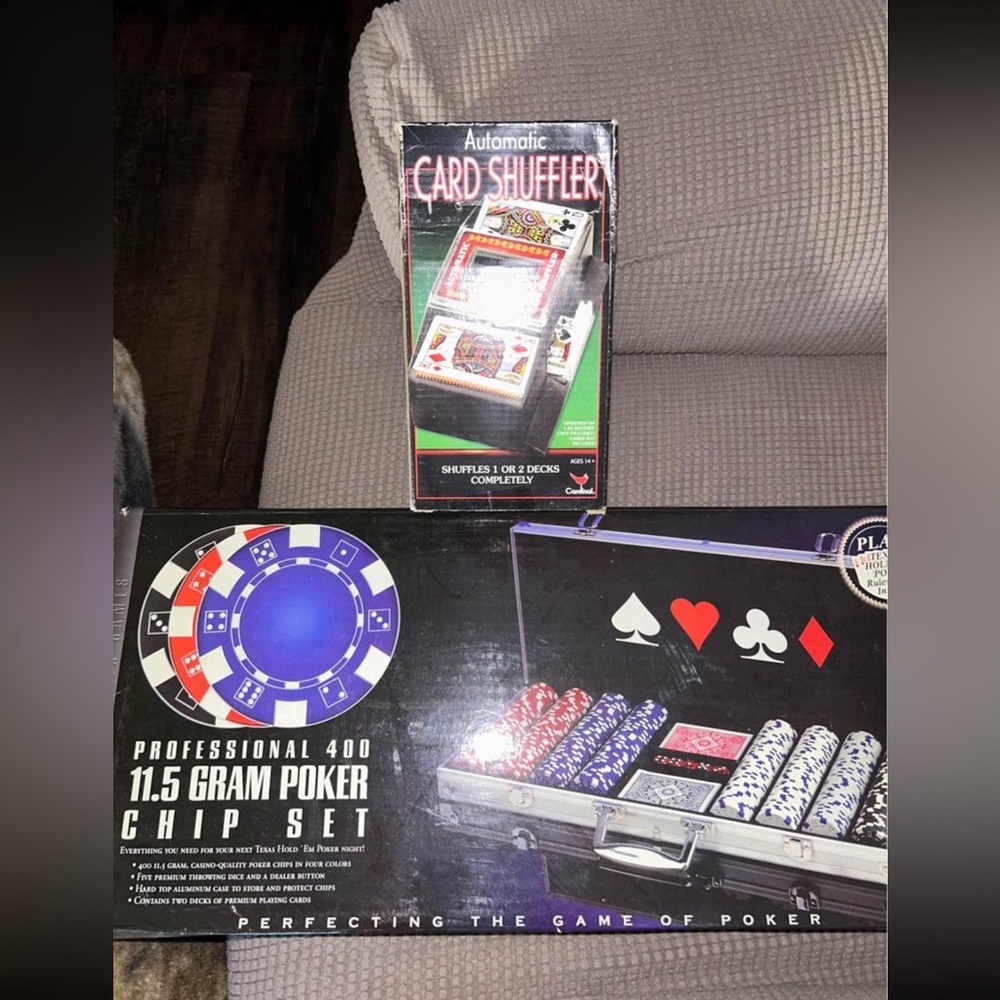 Excalibur Professional Poker Chip Set - Brand New